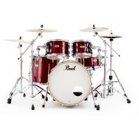 Pearl Professional Maple Rock 4 fûts Velvet Crimson - Vue 4